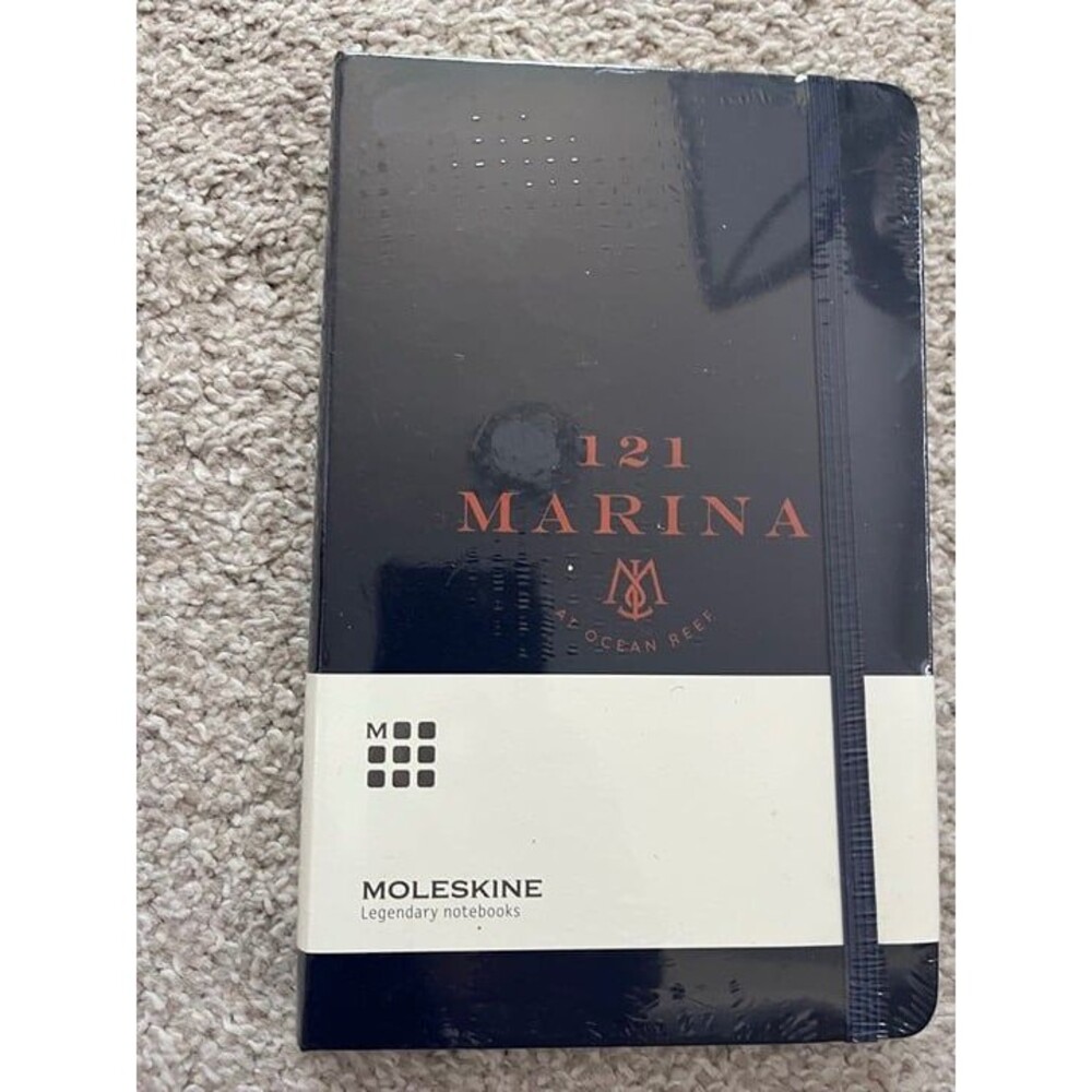 121 Marina branded Moleskine Classic Notebook -- new/unopened